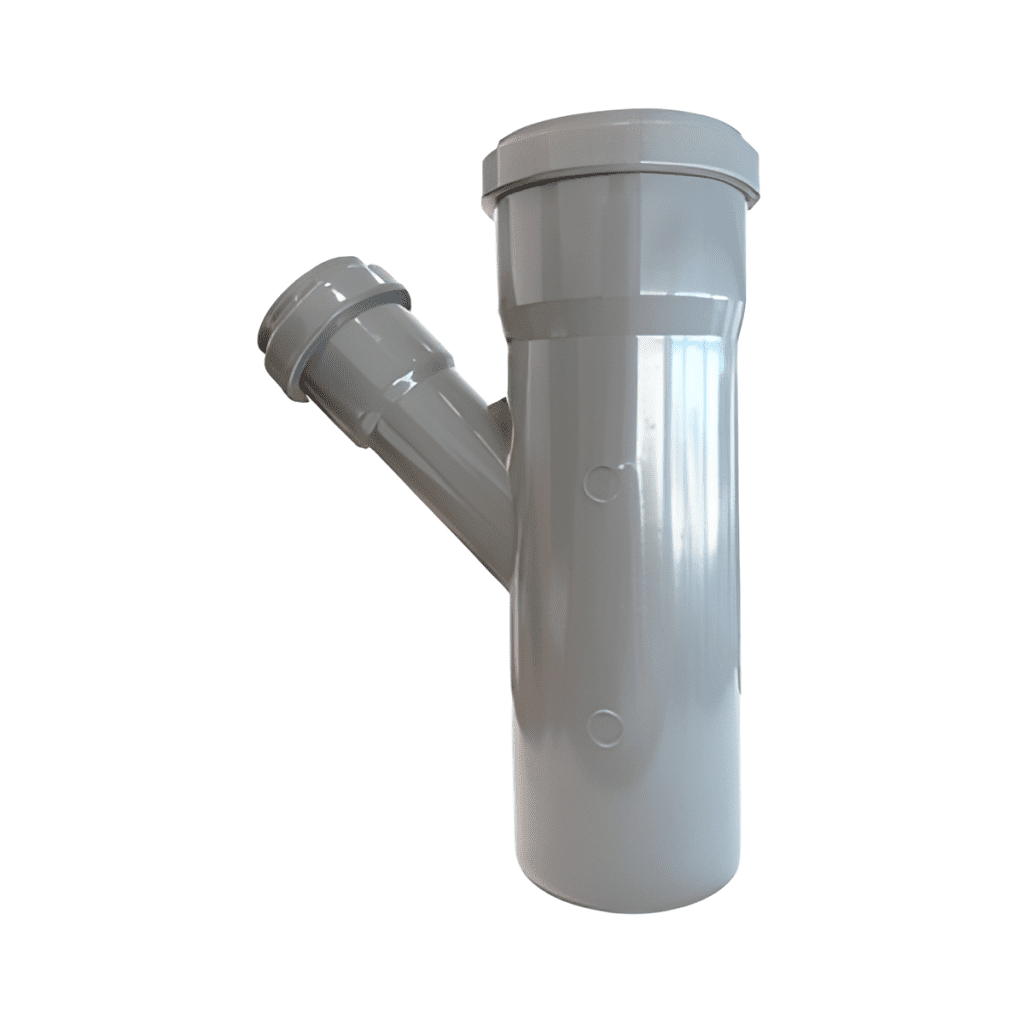 Forquilha Redução 125X110 45º DIN PVC Fersil