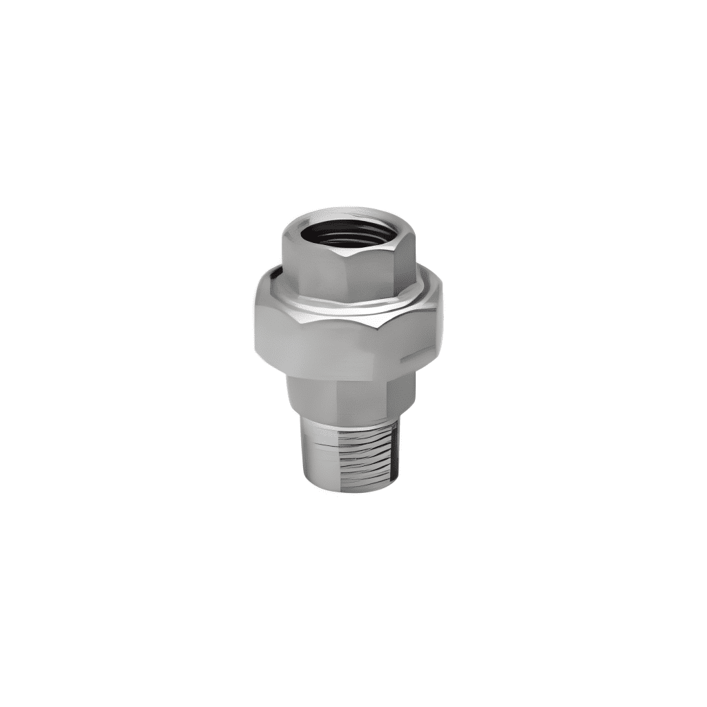 Junção 1.1/2" Macho/Femea inóx