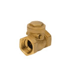 Válvula retenção 1.1/4" femea horizontal c/portinhola