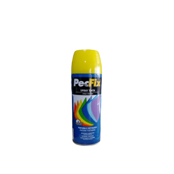 Spray acrílico amarelo (Ral 1023) Pecfix 
