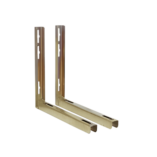 Suporte Mural Zincado Médio 48cm (Par)