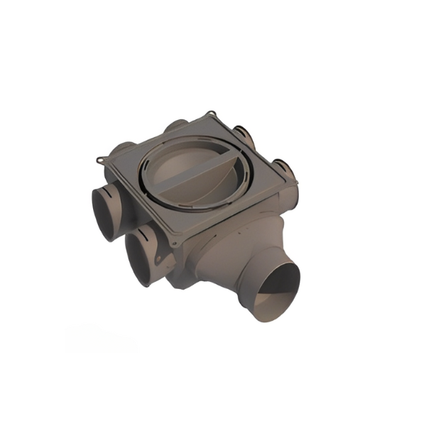 CAIXA DE DISTRIBUIÇÃO COMPACTA 206 inline 6 SAIDAS 75 ENTRADA 125 SIBERSZ