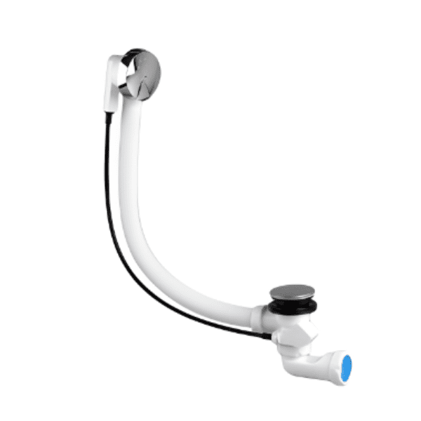 Válvula Banheira 1 ½" x 40 c/ Saída horizontal; orientável com porca Ø 40