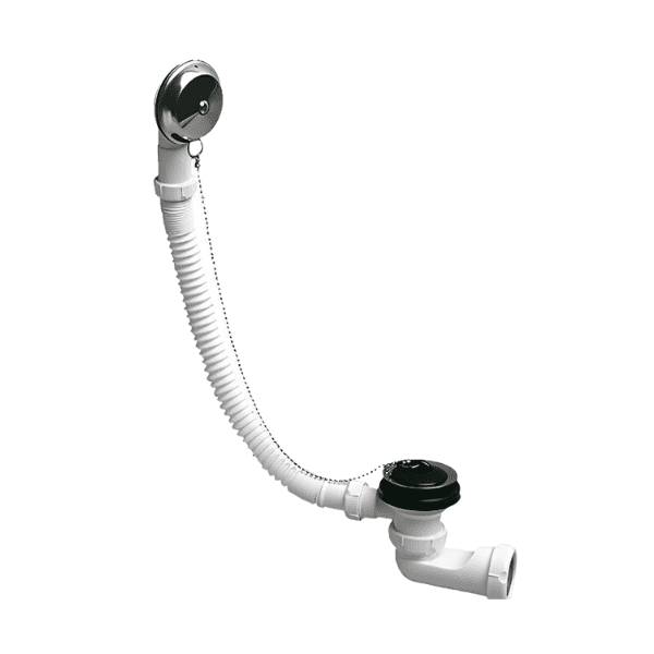 Válvula Banheira 1 ½" x 40 c/ Saída Jimten