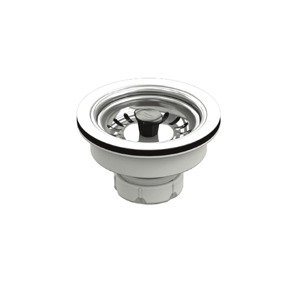 Válvula Cesta Banca  1 ½" x 115 Aço Inox Jimten