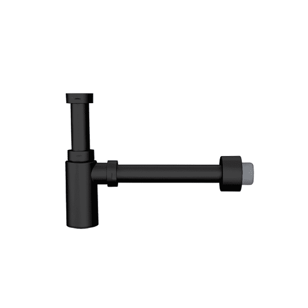 Sifão Garrafa Extensível Preto   1 ¼" x 40 Jimten