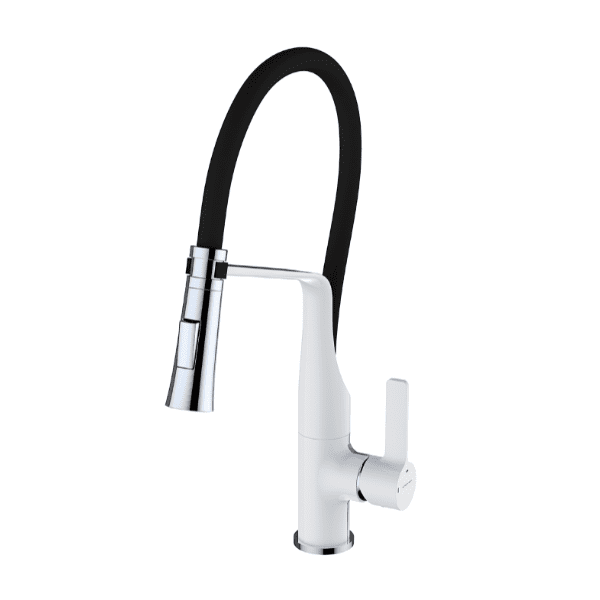 Torneira de cozinha de fita única 200mm  2 Chef 6 EcoNature Cold Open funções