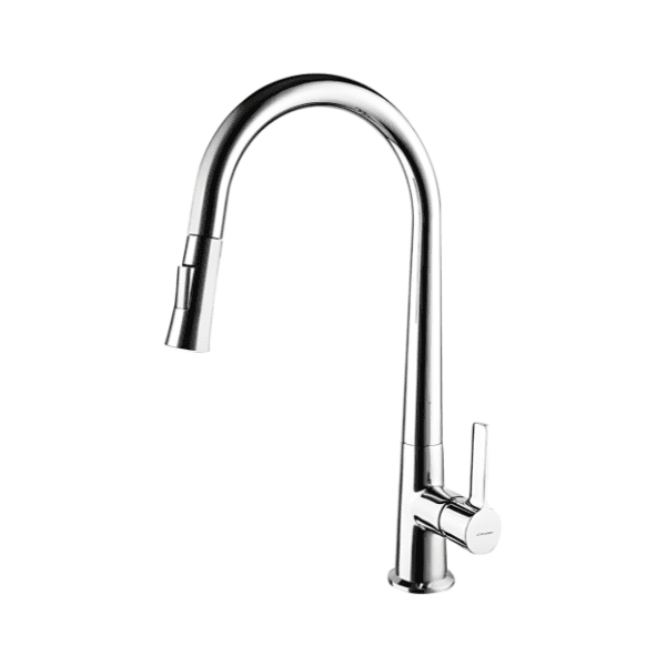 Torneira monocomando de cozinha 245mm 2 Funções Chef 3 Removível EcoNature Cold Open Clever