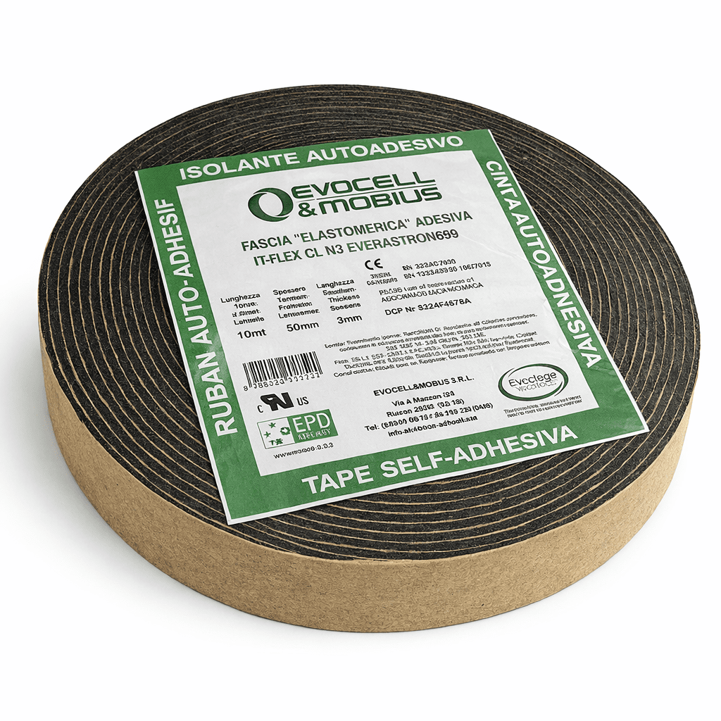 ROLO FITA ISOLAMENTO 15m x 50 x 3mm